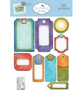Elizabeth Craft Designs Sunny Days Dies Tag Variety Pack (2237) Elizabeth Craft Designs Sunny Days Dies Tag Variety Pack (2237)