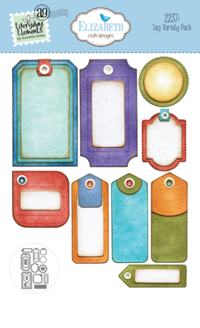 Elizabeth Craft Designs Sunny Days Dies Tag Variety Pack (2237)