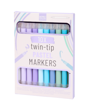 AVEC Twin-Tip Markers Pastel Purple (3208747)