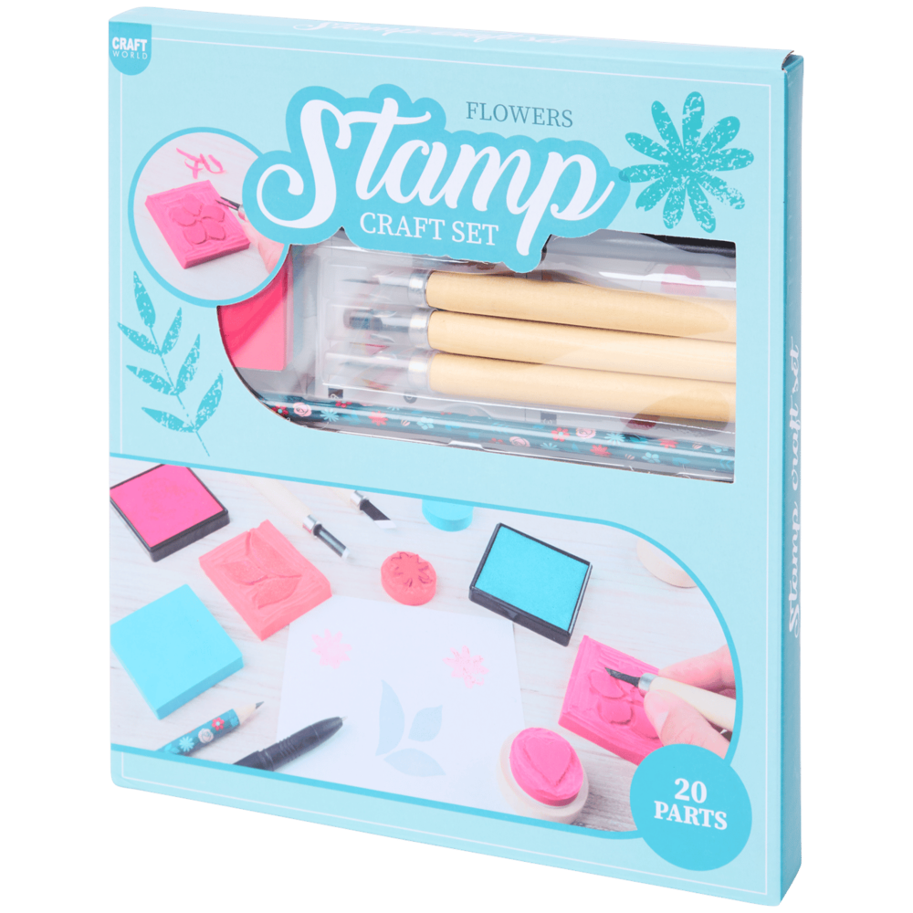 AVEC Stamp Craft Set Flowers (3208487)