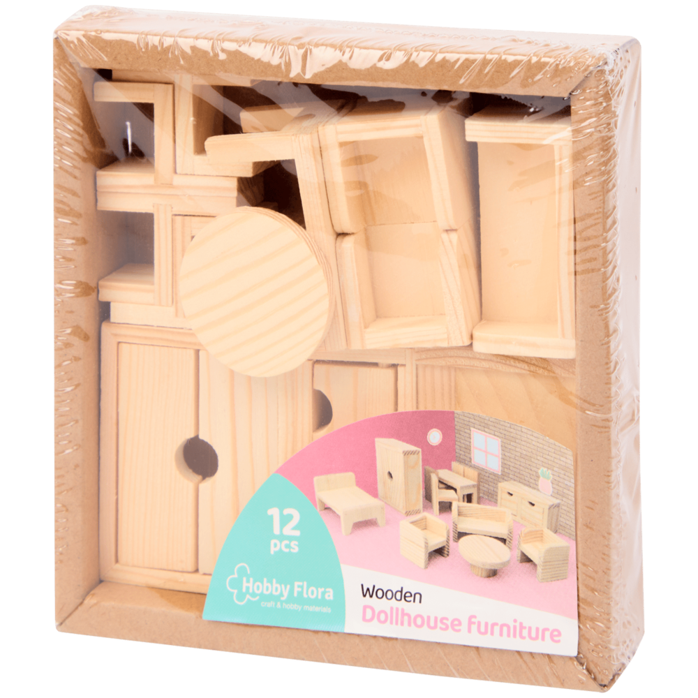 Hobby Flora Dollhouse Furniture (3210771) Hobby Flora Dollhouse Furniture (3210771)