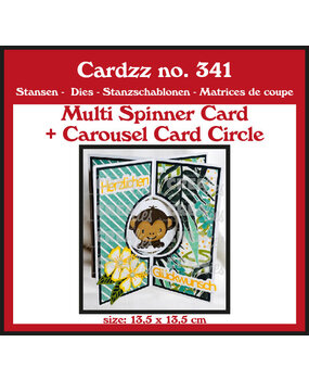 Crealies Cardzz Dies Multi Spinner + Carousel Card Circle (CLCZ341) Crealies Cardzz Dies Multi Spinner + Carousel Card Circle (CLCZ341)