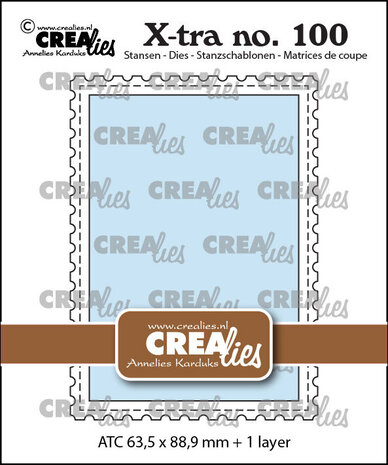 Crealies X-tra Dies ATC Postage Stamp Border (CLXtra100)