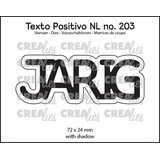 Crealies Texto Positivo Dies JARIG (POSNL203)