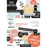 Creative Craftlab Essentials Let Yourself Bloom A6 Sticker Pad (CCL-ES-STIC44)