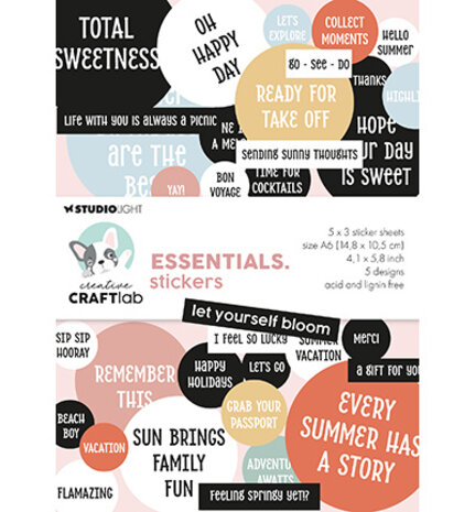 Creative Craftlab Essentials Let Yourself Bloom A6 Sticker Pad (CCL-ES-STIC44) Creative Craftlab Essentials Let Yourself Bloom A6 Sticker Pad (CCL-ES-STIC44)