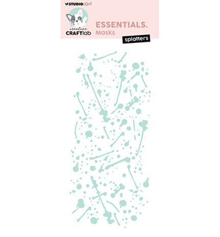 Creative Craftlab Essentials Splatters Masking Stencil (CCL-ES-MASK359)