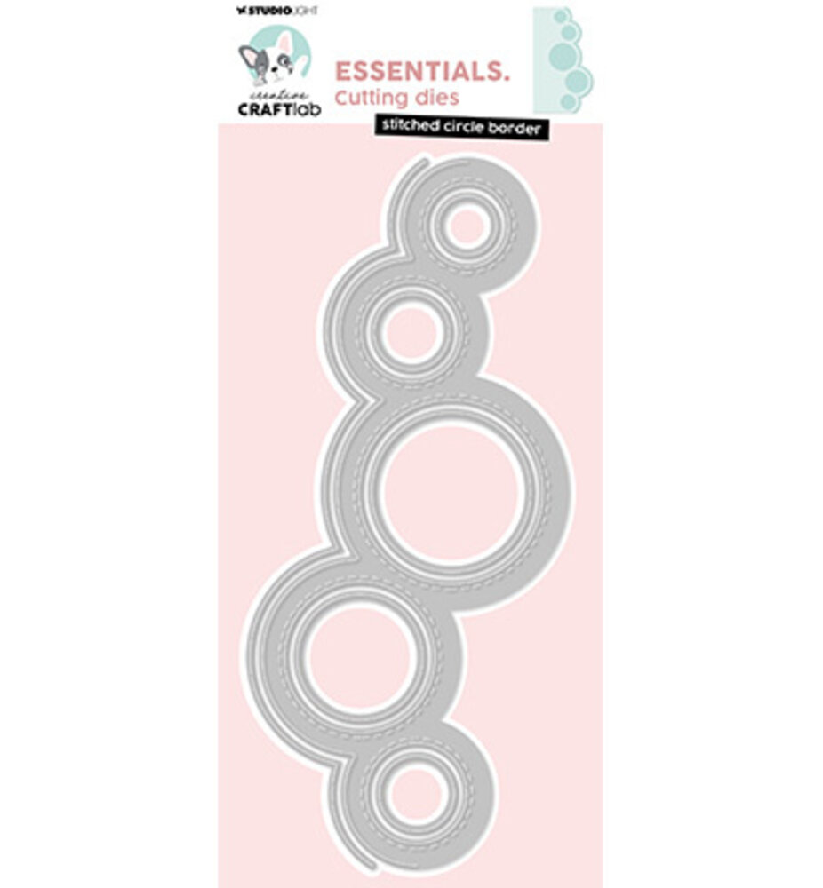Creative Craftlab Essentials Dies Stitched Circle Border (CCL-ES-CD982) Creative Craftlab Essentials Dies Stitched Circle Border (CCL-ES-CD982)