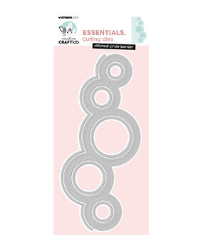 Creative Craftlab Essentials Dies Stitched Circle Border (CCL-ES-CD982) Creative Craftlab Essentials Dies Stitched Circle Border (CCL-ES-CD982)