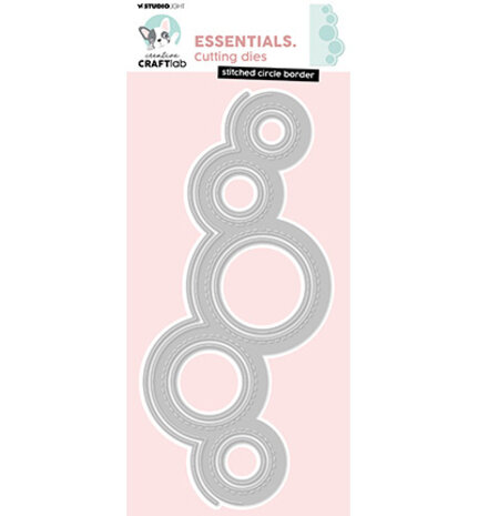Creative Craftlab Essentials Dies Stitched Circle Border (CCL-ES-CD982) Creative Craftlab Essentials Dies Stitched Circle Border (CCL-ES-CD982)