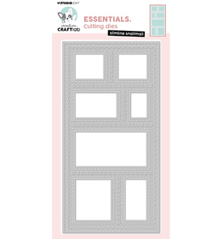 Creative Craftlab Essentials Dies Slimline Snailmail (CCL-ES-CD984) Creative Craftlab Essentials Dies Slimline Snailmail (CCL-ES-CD984)