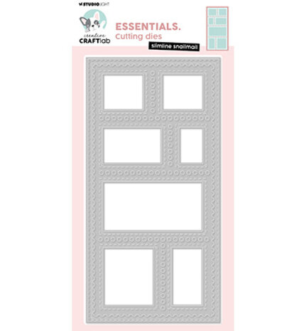 Creative Craftlab Essentials Dies Slimline Snailmail (CCL-ES-CD984) Creative Craftlab Essentials Dies Slimline Snailmail (CCL-ES-CD984)