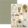 Ciao Bella Papercrafting Cabinet of curiosities A4 Creative Pad (CBCL085) Ciao Bella Papercrafting Cabinet of curiosities A4 Creative Pad (CBCL085)