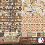 Ciao Bella Papercrafting Cabinet of curiosities 12x12 Inch Patterns Pad (CBT085)