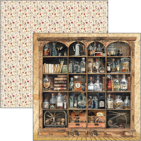 Ciao Bella Papercrafting Cabinet of curiosities 12x12 Inch Patterns Pad (CBT085) Ciao Bella Papercrafting Cabinet of curiosities 12x12 Inch Patterns Pad (CBT085)