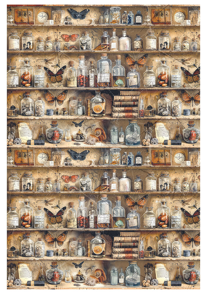 Ciao Bella Papercrafting Cabinet of curiosities A4 Mixed Rice Papers (CBRA001) Ciao Bella Papercrafting Cabinet of curiosities A4 Mixed Rice Papers (CBRA001)