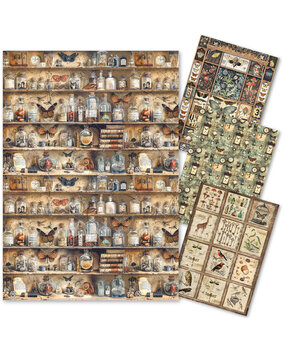 Ciao Bella Papercrafting Cabinet of curiosities A4 Mixed Rice Papers (CBRA001) Ciao Bella Papercrafting Cabinet of curiosities A4 Mixed Rice Papers (CBRA001)