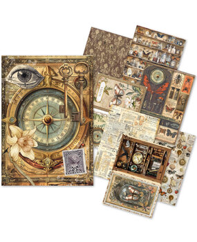 Ciao Bella Papercrafting Cabinet of curiosities A5 Mixed Rice Papers (CBRS010) Ciao Bella Papercrafting Cabinet of curiosities A5 Mixed Rice Papers (CBRS010)
