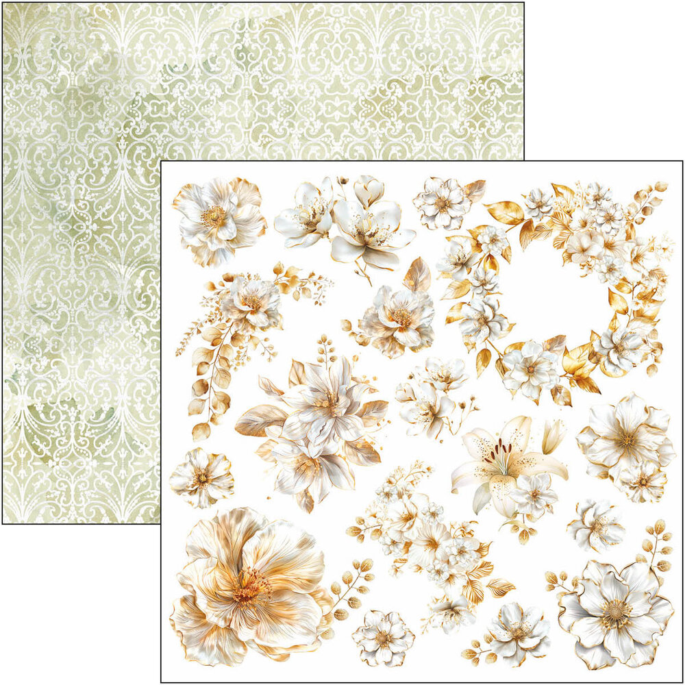 Ciao Bella Papercrafting Blessing Day 6x6 Inch Paper Pad (CBQE086) Ciao Bella Papercrafting Blessing Day 6x6 Inch Paper Pad (CBQE086)