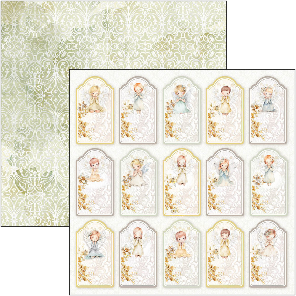 Ciao Bella Papercrafting Blessing Day 12x12 Inch Patterns Pad (CBT086) Ciao Bella Papercrafting Blessing Day 12x12 Inch Patterns Pad (CBT086)
