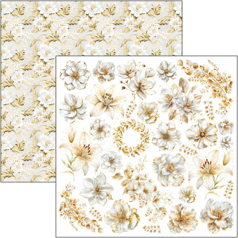 Ciao Bella Papercrafting Blessing Day 12x12 Inch Patterns Pad (CBT086) Ciao Bella Papercrafting Blessing Day 12x12 Inch Patterns Pad (CBT086)