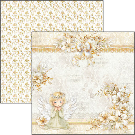 Ciao Bella Papercrafting Blessing Day 12x12 Inch Patterns Pad (CBT086) Ciao Bella Papercrafting Blessing Day 12x12 Inch Patterns Pad (CBT086)