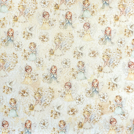 Ciao Bella Papercrafting Blessing Day 6x6 Inch Deluxe Paper (CBDQ020) Ciao Bella Papercrafting Blessing Day 6x6 Inch Deluxe Paper (CBDQ020)