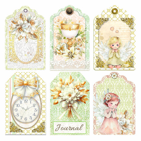 Ciao Bella Papercrafting Blessing Day 6x6 Inch Vellum Paper (CBVQ025) Ciao Bella Papercrafting Blessing Day 6x6 Inch Vellum Paper (CBVQ025)