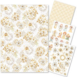 Ciao Bella Papercrafting Blessing Day A4 Mixed Rice Papers (CBRA002)