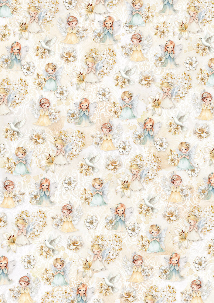 Ciao Bella Papercrafting Blessing Day A5 Mixed Rice Papers (CBRS011) Ciao Bella Papercrafting Blessing Day A5 Mixed Rice Papers (CBRS011)