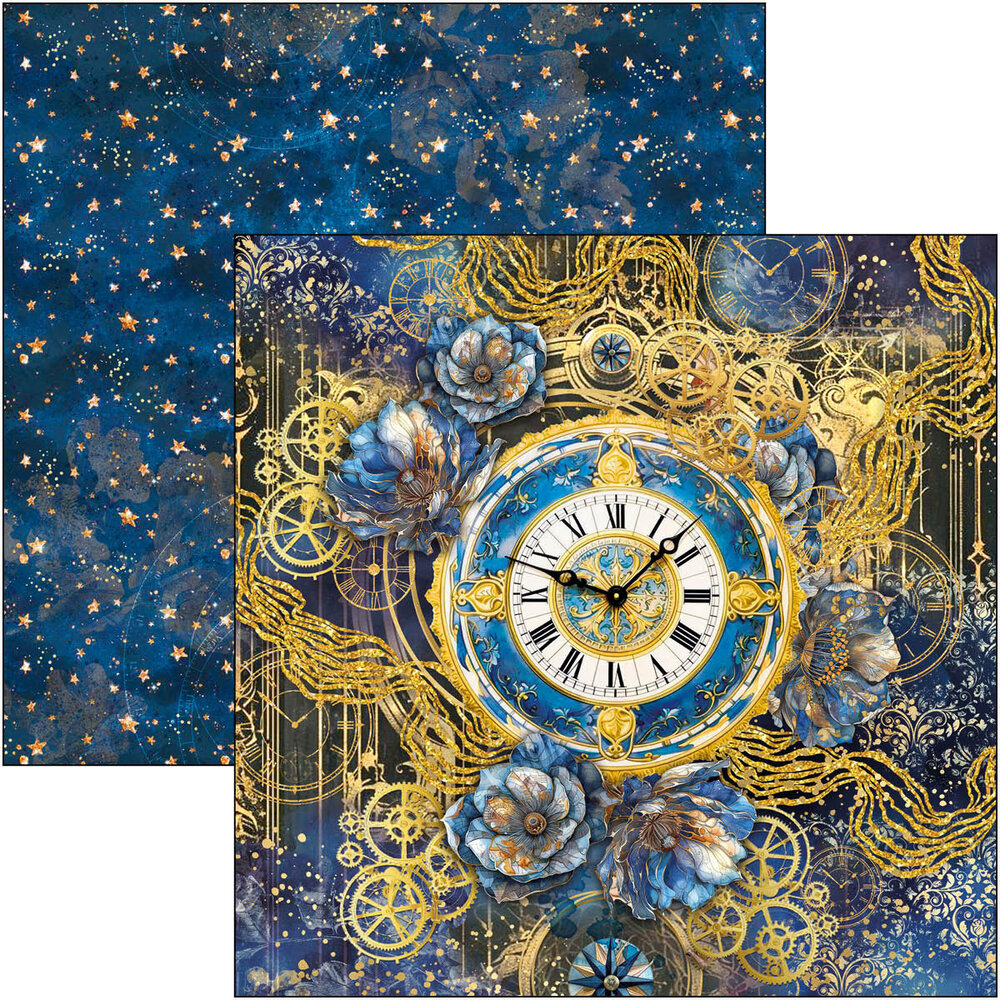 Ciao Bella Papercrafting Celestial 8x8 Inch Paper Pad (CBH087) Ciao Bella Papercrafting Celestial 8x8 Inch Paper Pad (CBH087)