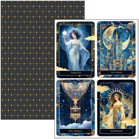 Ciao Bella Papercrafting Celestial A4 Creative Pad (CBCL087) Ciao Bella Papercrafting Celestial A4 Creative Pad (CBCL087)