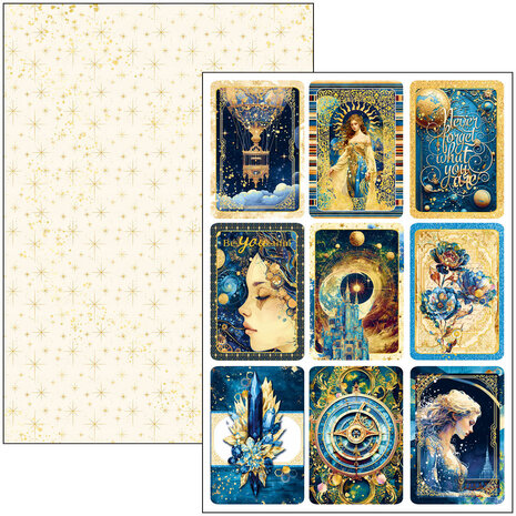 Ciao Bella Papercrafting Celestial A4 Creative Pad (CBCL087) Ciao Bella Papercrafting Celestial A4 Creative Pad (CBCL087)