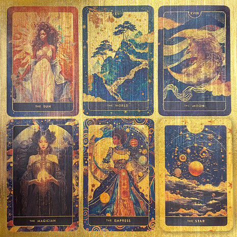 Ciao Bella Papercrafting Celestial 6x6 Inch Deluxe Paper (CBDQ021)