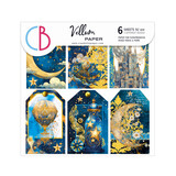Ciao Bella Papercrafting Celestial 6x6 Inch Vellum Paper (CBVQ026)