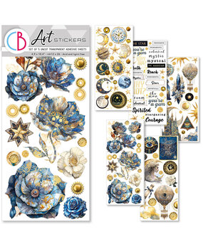 Ciao Bella Papercrafting Celestial Art Stickers (CBI003) Ciao Bella Papercrafting Celestial Art Stickers (CBI003)