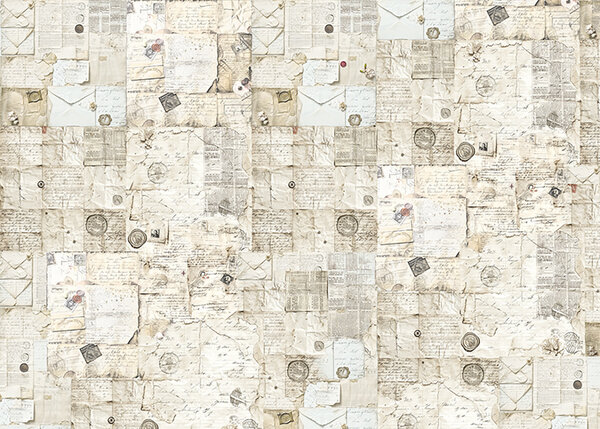 Ciao Bella Papercrafting Tissue Paper 69x49cm Antique Handwritten Letter (HT034) Ciao Bella Papercrafting Tissue Paper 69x49cm Antique Handwritten Letter (HT034)