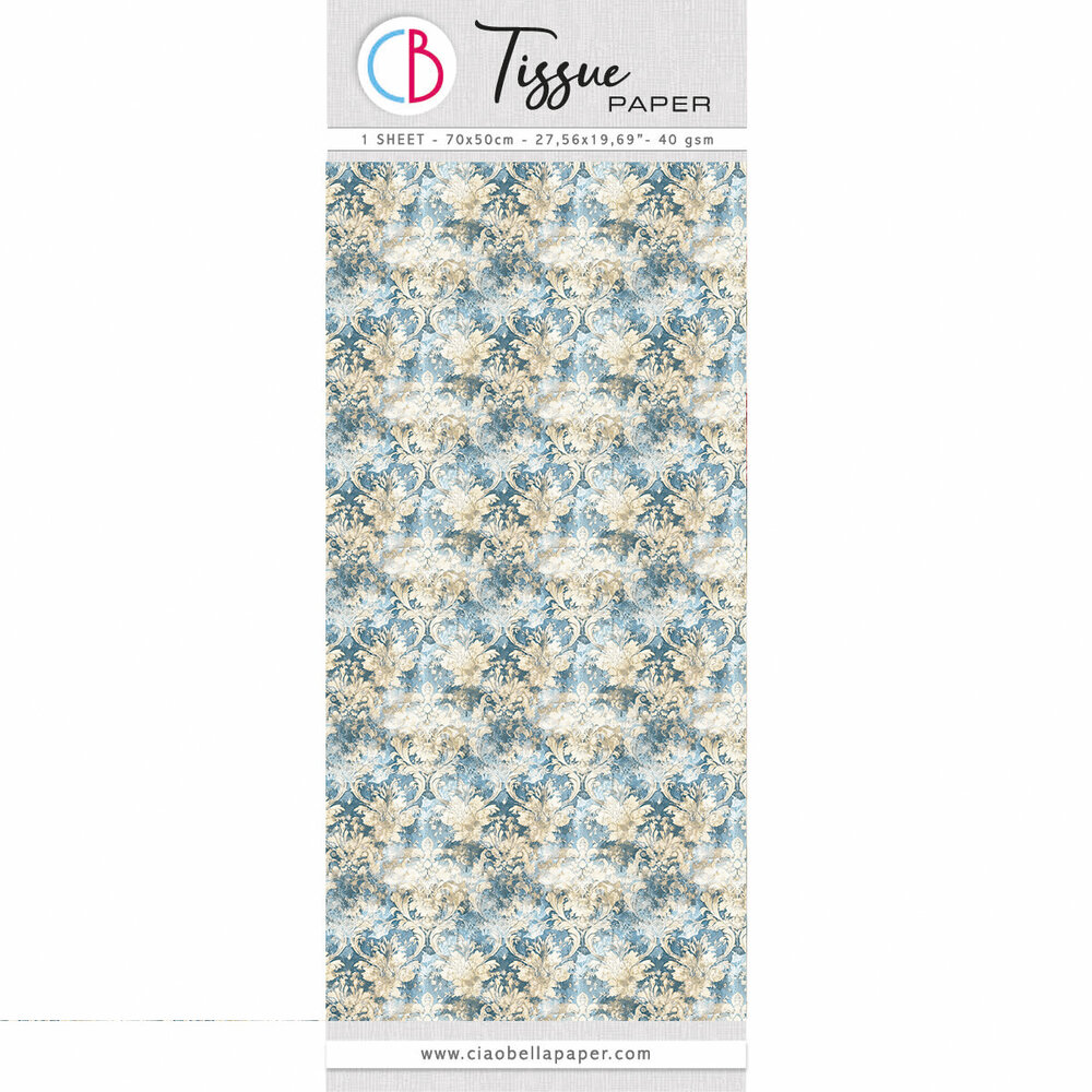 Ciao Bella Papercrafting Tissue Paper 69x49cm Cornucopia (HT036) Ciao Bella Papercrafting Tissue Paper 69x49cm Cornucopia (HT036)