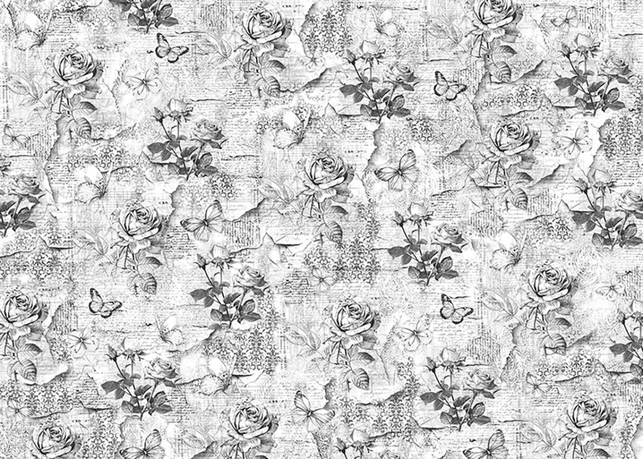 Ciao Bella Papercrafting Tissue Paper 69x49cm Millefleur (HT039)