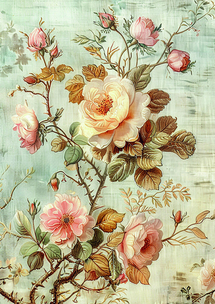 Ciao Bella Papercrafting Tissue Paper A4 18th Century (HA001) Ciao Bella Papercrafting Tissue Paper A4 18th Century (HA001)