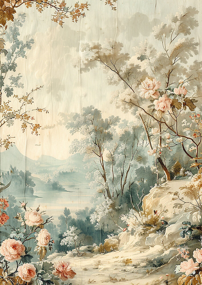 Ciao Bella Papercrafting Tissue Paper A4 18th Century (HA001) Ciao Bella Papercrafting Tissue Paper A4 18th Century (HA001)