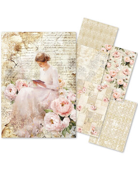 Ciao Bella Papercrafting Tissue Paper A4 A Timeless Love (HA002) Ciao Bella Papercrafting Tissue Paper A4 A Timeless Love (HA002)