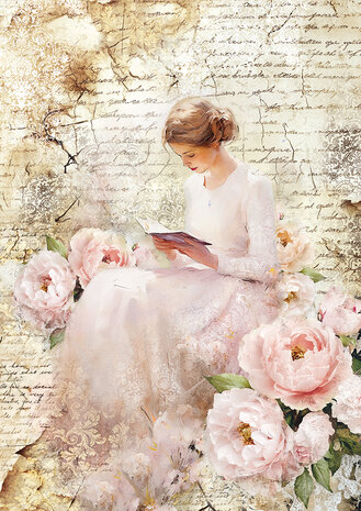 Ciao Bella Papercrafting Tissue Paper A4 A Timeless Love (HA002) Ciao Bella Papercrafting Tissue Paper A4 A Timeless Love (HA002)