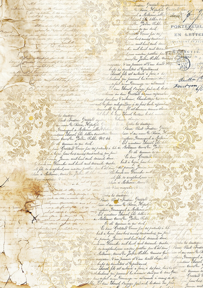 Ciao Bella Papercrafting Tissue Paper A4 A Timeless Love (HA002) Ciao Bella Papercrafting Tissue Paper A4 A Timeless Love (HA002)