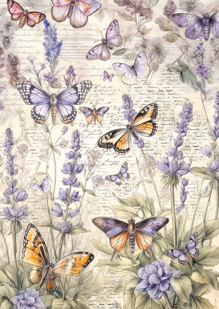 Ciao Bella Papercrafting Tissue Paper A4 Whismical Butterflies (HA003) Ciao Bella Papercrafting Tissue Paper A4 Whismical Butterflies (HA003)