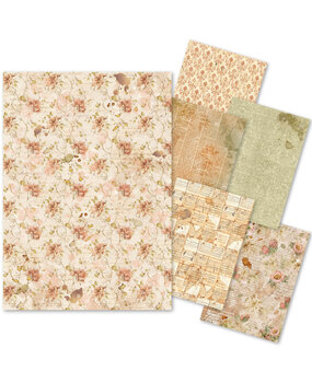 Ciao Bella Papercrafting Tissue Paper A4 A Journey of Love (HA008) Ciao Bella Papercrafting Tissue Paper A4 A Journey of Love (HA008)