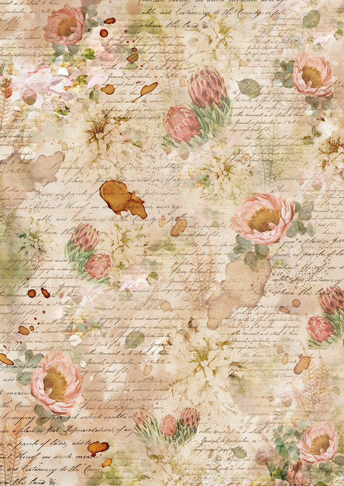 Ciao Bella Papercrafting Tissue Paper A4 A Journey of Love (HA008) Ciao Bella Papercrafting Tissue Paper A4 A Journey of Love (HA008)