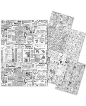 Ciao Bella Papercrafting Tissue Paper A4 Storybook (HA009) Ciao Bella Papercrafting Tissue Paper A4 Storybook (HA009)