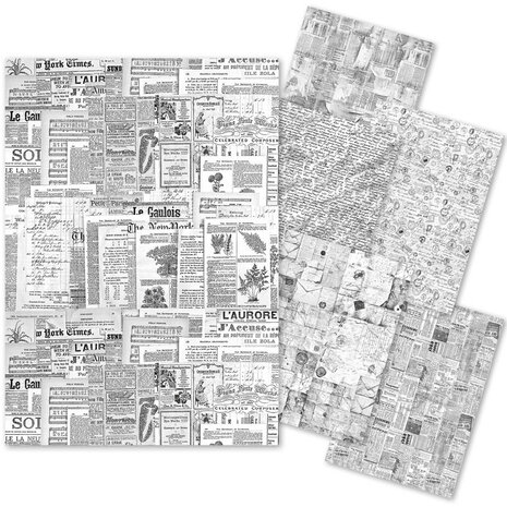 Ciao Bella Papercrafting Tissue Paper A4 Storybook (HA009) Ciao Bella Papercrafting Tissue Paper A4 Storybook (HA009)