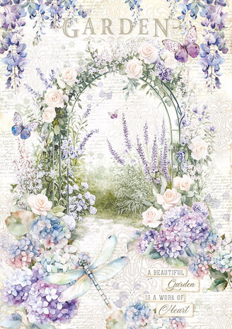 Ciao Bella Papercrafting Secret Garden A5 Mixed Rice Papers (CBRS013) Ciao Bella Papercrafting Secret Garden A5 Mixed Rice Papers (CBRS013)